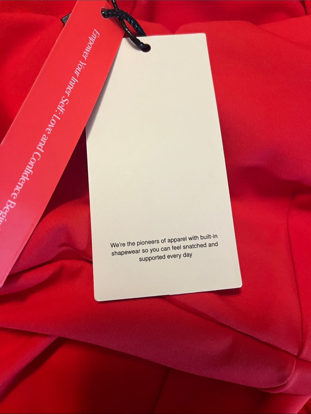 Popilush Red Shapewear Thong Bodysuit - Picture 10 of 10
